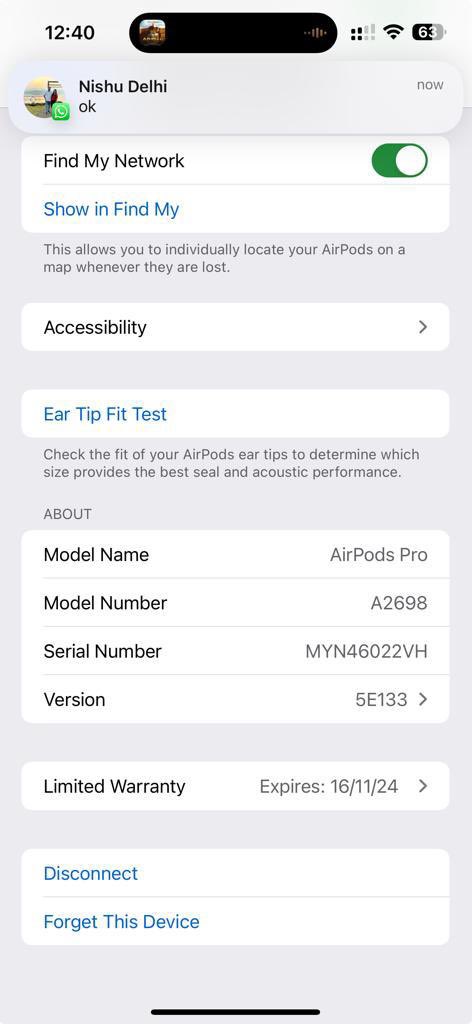 Aman59615630's tweet photo. @amazonIN @AmazonHelp  @Apple @AppleSupport  
Order Id 
171-8139056-0160355
Bought airpods pro 2nd gen from amazon but got used or duplicate product . Poor customer support of amazon no one is raising the return or replacement request. 
#customers  never order item from amazon https://t.co/lmFTiM1rIO