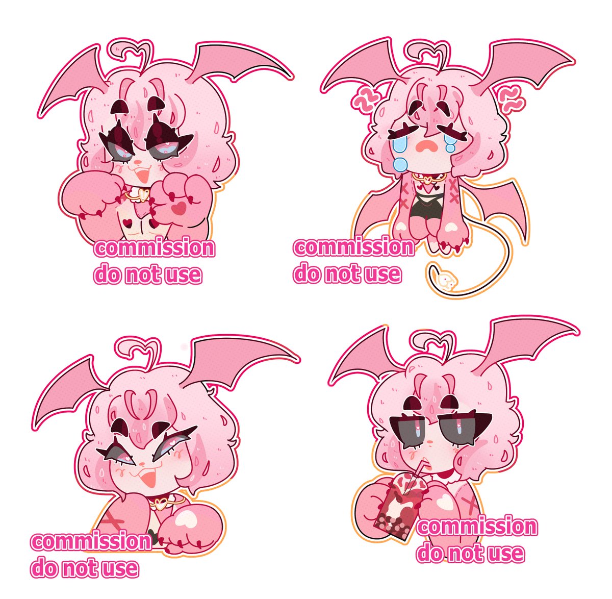 gorccie's tweet photo. Part 2 of my recent big sticker commission for lovely @Ze_Doodles and her friends!
Awesome characters and unique designs, I was so happy to capture all of them in my style <3
#commission #commissions #art #stickers https://t.co/A1GvJvssdc