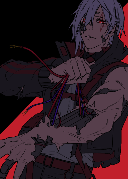 「male focus red belt」 illustration images(Latest)