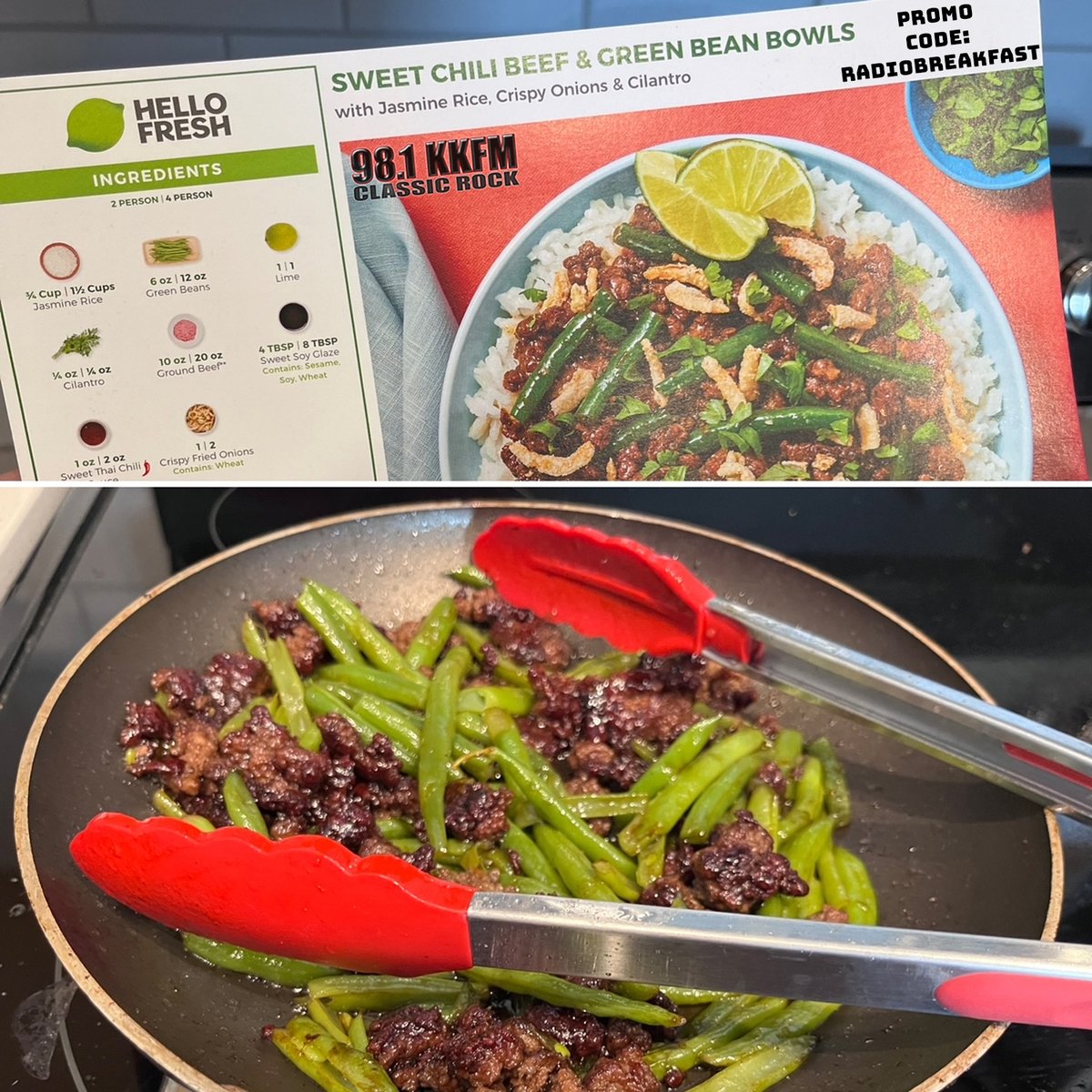 981KKFM's tweet photo. I love that @HelloFresh meal prep is ready to go and all separated! Get FREE breakfast for life (while sub is active) with code RADIOBREAKFAST at https://t.co/Vthhi08zqy.
-@jp4media
#hellofresh #hellofreshpartner #hellofreshpics #radiobreakfast #ad #sponsored https://t.co/BdZPopeHBb