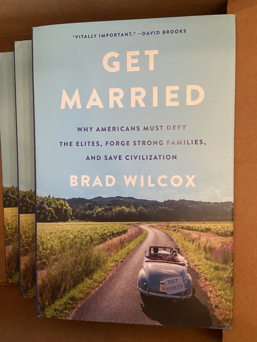 The author’s copies of *Get Married* have arrived. Can’t wait to share the message closer to Valentine’s Day, when @HarperCollins releases it!