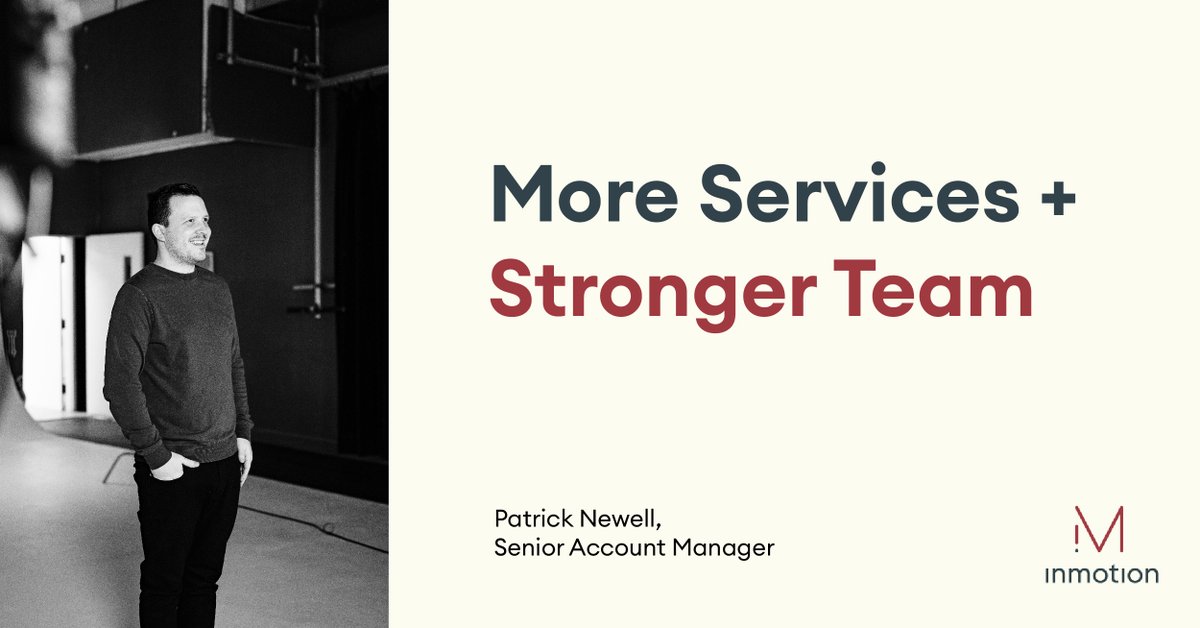 📣The good news just keeps on coming! Today we're announcing an enhanced suite of strategic creative services PLUS we've brought on Patrick Newell as our new Senior Account Manager. Read our press release: lnkd.in/eN6uXuV6