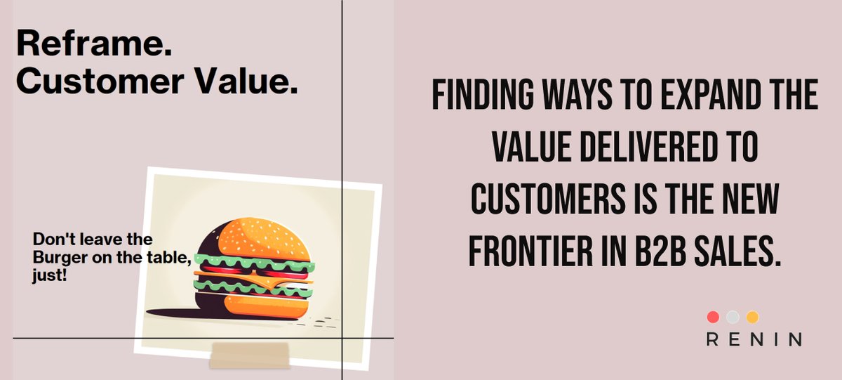 ReninResearch's tweet photo. Sales practices are changing, just like technology is. There are newer ways of demonstrating value to the customer for faster closure., e.g. experiential selling. Want to know more about adding value? setup a meeting with us at info@reninresearch.com https://t.co/OFVv4EUOjj