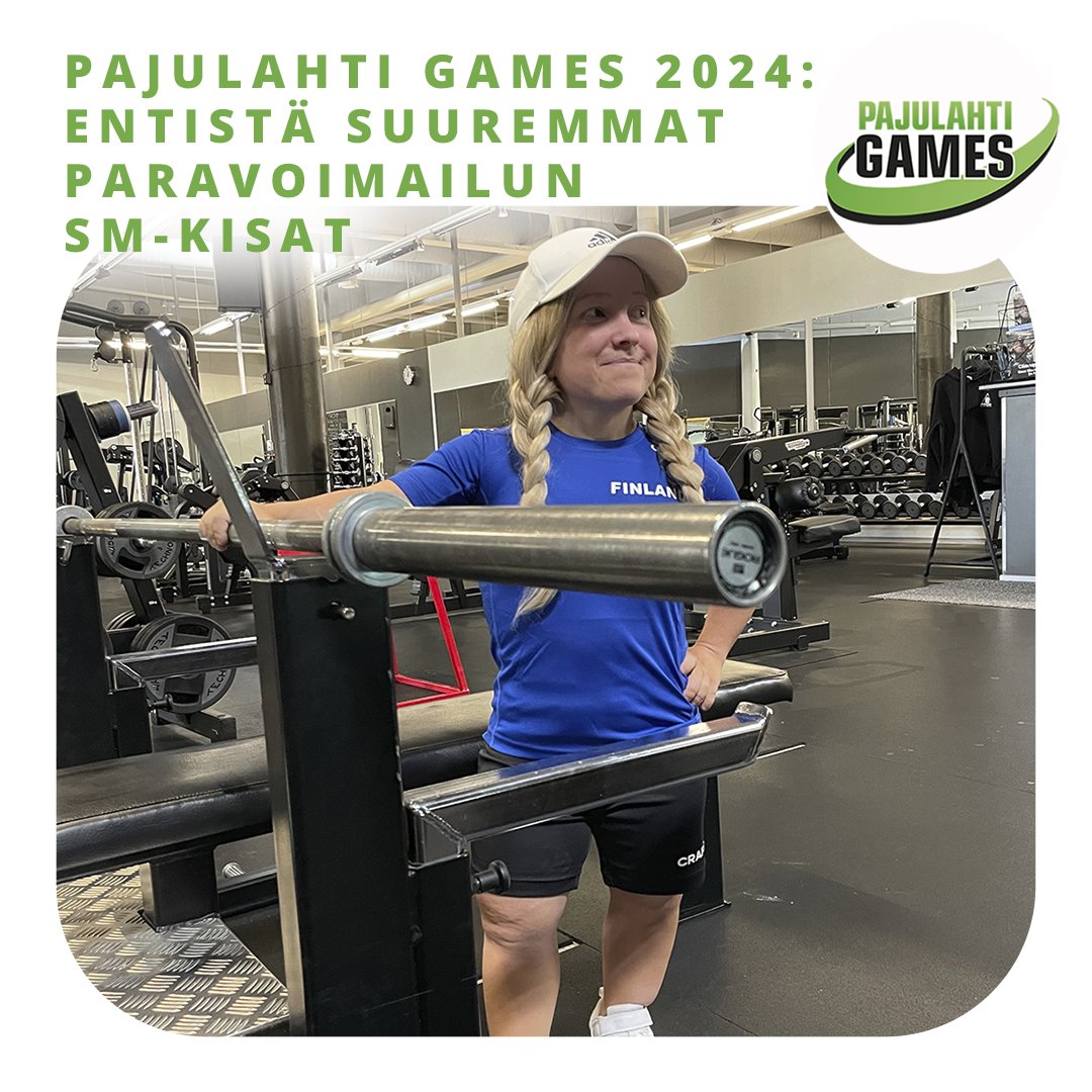 Kansainvälinen #PajulahtiGames Liikuntakeskus Pajulahdessa Nastolassa taas 19.–21.1!

Luvassa #Judo-, #sokkopingis- ja #boccia -turnausten &amp; #parayleisurheilu'n avoimien SM-hallien ohella entistä isompi SM-kisa nosteessa olevassa #paravoimailu'ssa.

Lue 👉 ow.ly/Uq4L50QrKgA