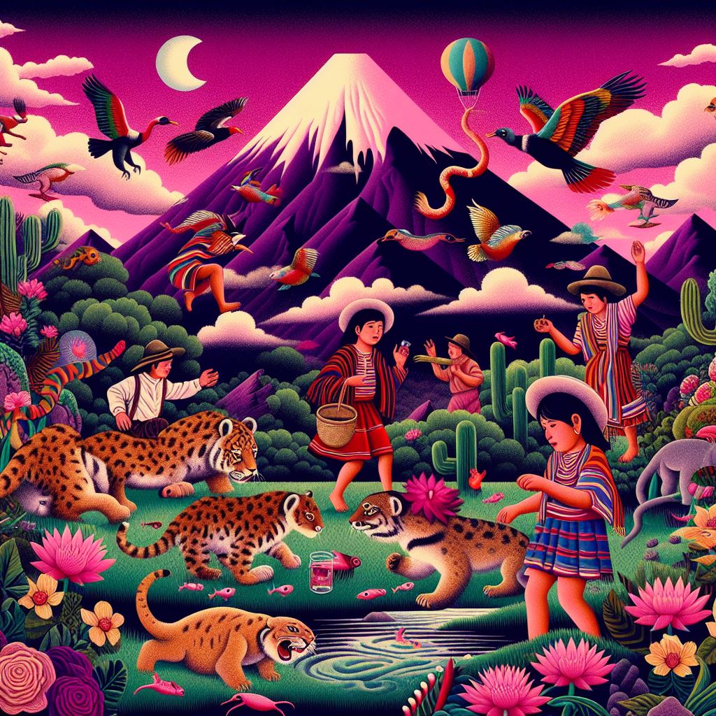 lalunayelfuego's tweet image. ANIMALCHAKUNA 🐯🐍🪶
1/1 --&amp;gt; 2tez

objkt.com/tokens/KT1Lqkm…

#dalle3 #aiart #rawai