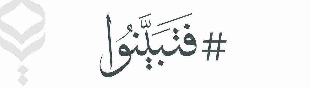 #مبادرة_فتبينوا