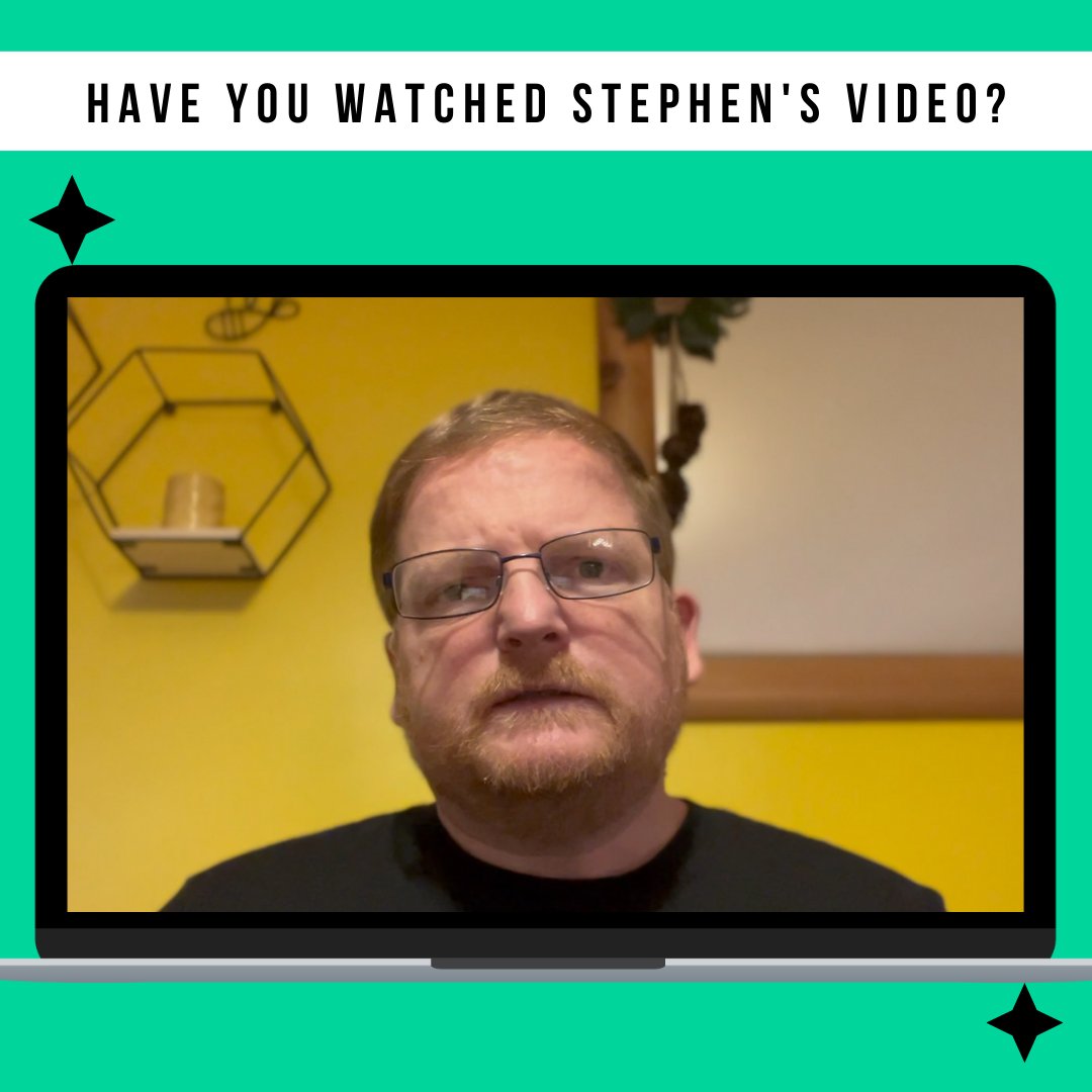 Have you watched Stephen's video yet? This is such an inspiring story of pain turned to power. Stephen suffered abuse at the hands of his maternal grandfather. He has lived a life determined to help others who know a similar pain. ▶️ l8r.it/YX8Q #survivor