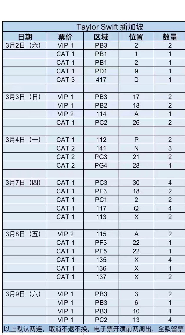 chen917361's tweet image. 泰勒 新加坡 在线选票
下单即发PDF
需要的朋友请联系
#泰勒 
#taylorswift2024 
#TaylorSwiftTheErasTourSG 
#taylorjameszakharperez 
#taylorswifttickets