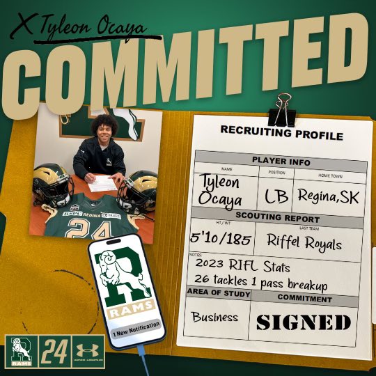 University of Regina Rams tweet media