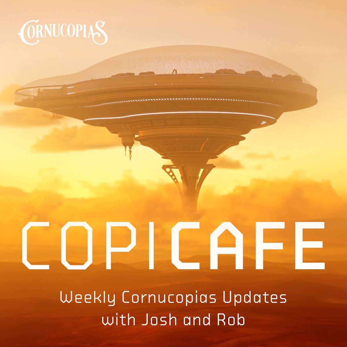 InfinityRisingX's tweet image. 🔳 Exciting  News: Copi Cafe has now expanded to major podcast platforms!

🎙  Join us weekly for lively discussions, featuring the latest Cornucopias team updates, insights into the dynamic world of Web3 gaming, and special guests from the industry.

👉🏼To get started, check us…