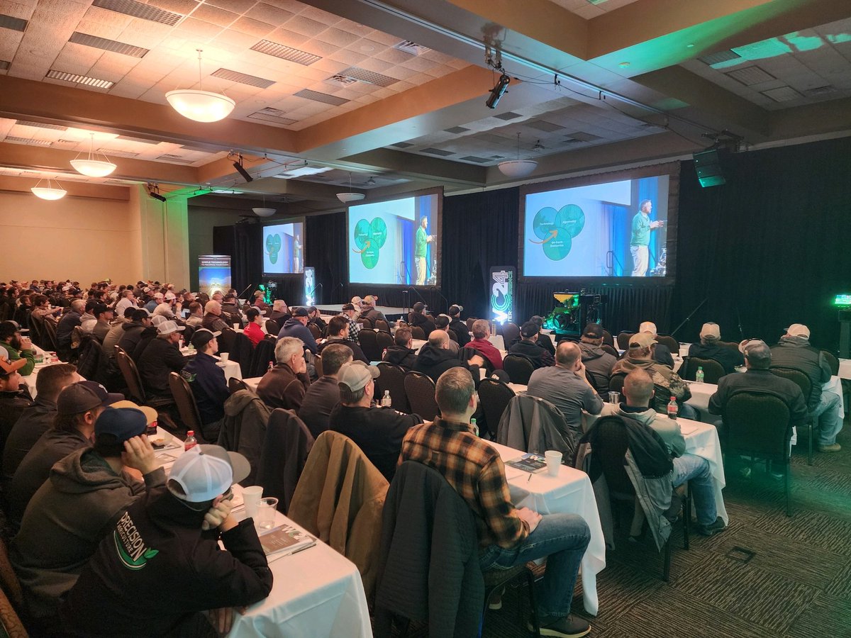 InnovativeAgSD's tweet photo. Winter Conference 2024! Nothing better than learning about agriculture and how to improve year after year #precisionplant https://t.co/6ZERbFsu11