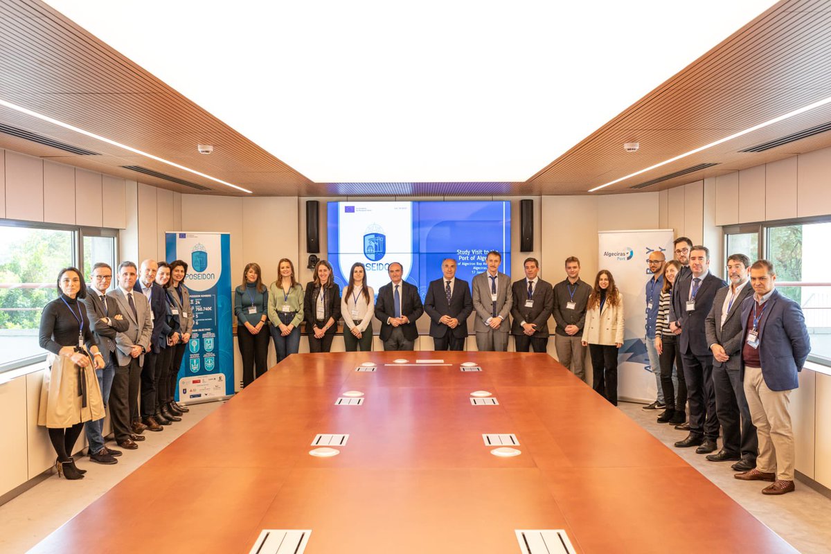 Wonderful port study visit of <a href="/POSEIDON_ISF/">POSEIDON Project</a> to <a href="/PuertoAlgeciras/">Puerto de Algeciras</a> Thank you for hosting us and organizing an amazing visit!