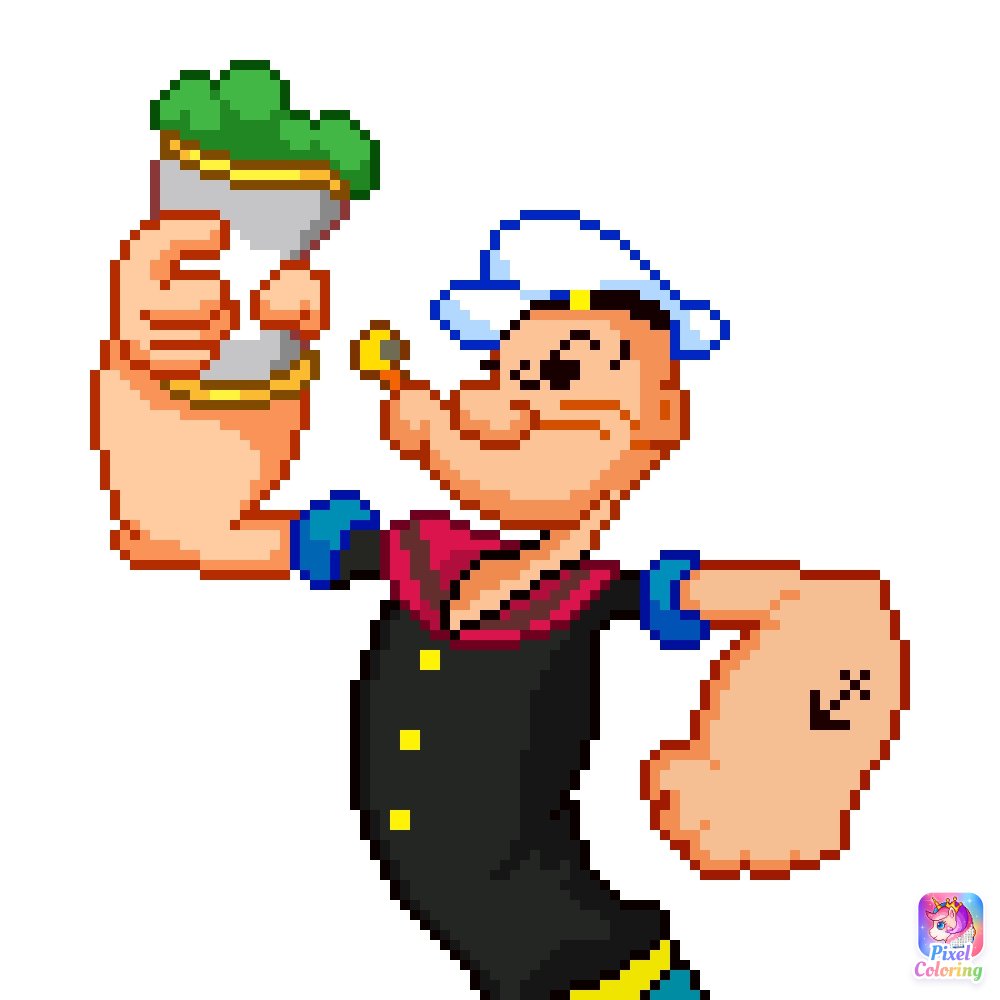 MattieRaeMarti1's tweet photo. Happy 95th birthday to Popeye The Sailor Man! 🥳 🎂
#popeyestrong #pixelart #fanart #popeyefanart #8bitart #happybirthdaypopeye #happy95thbirthday #95years #popeye #popeyethesailor #popeyethesailorman #popeyethesailorman⚓️ #ecsegar #thimbletheatre #classicpopeye #classiccartoons https://t.co/hxn2jvt36Z