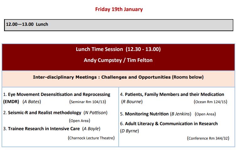 UKCCRG (@ukccrgroup) on Twitter photo Multi professional research in critical care #UKCCRF24 <a href="/drnatpat/">Natalie Pattison (she/her)</a> <a href="/RSBournie/">Richard S Bourne</a> <a href="/Bethan_Jenkins4/">Bethan</a> Andy Bates and Dominique Byrne #bepartofresearch Multi professional research in critical care #UKCCRF24 <a href="/drnatpat/">Natalie Pattison (she/her)</a> <a href="/RSBournie/">Richard S Bourne</a> <a href="/Bethan_Jenkins4/">Bethan</a> Andy Bates and Dominique Byrne #bepartofresearch