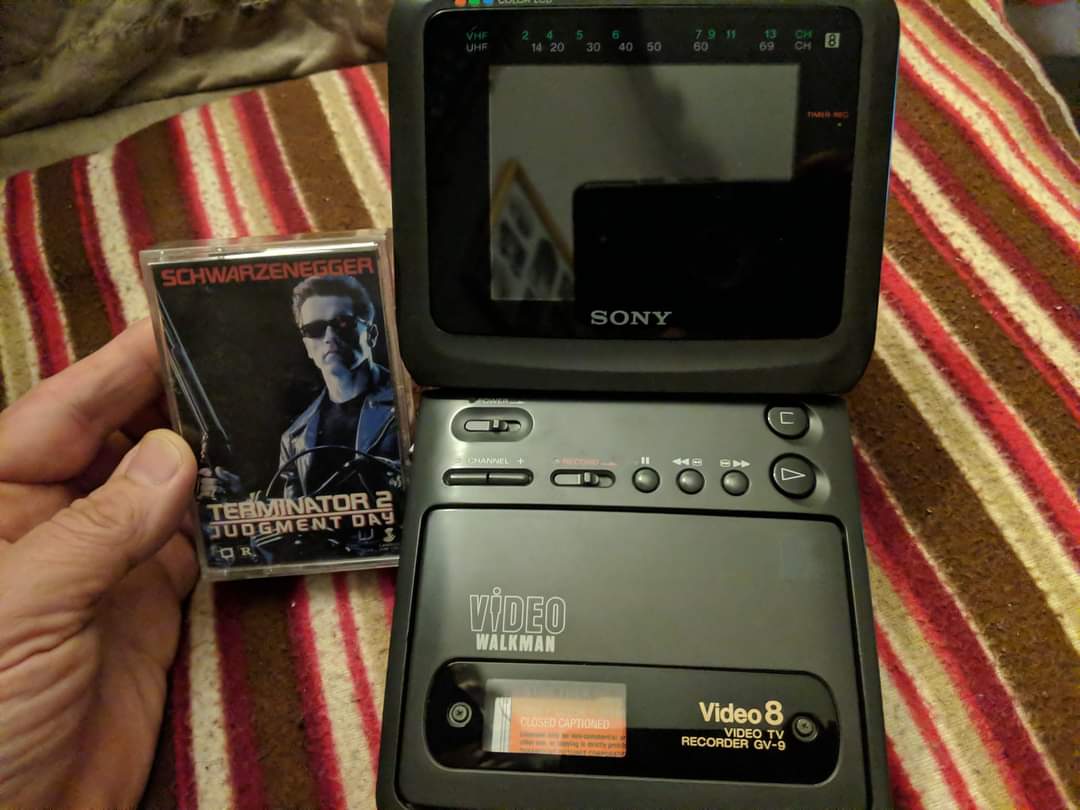 16bitnostalgia's tweet photo. This Video Walkman though... https://t.co/T6sMX4zgfI