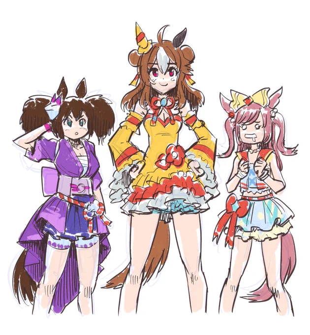 思わず声が出るほどリッキーがでかくてびびったという絵日記です。