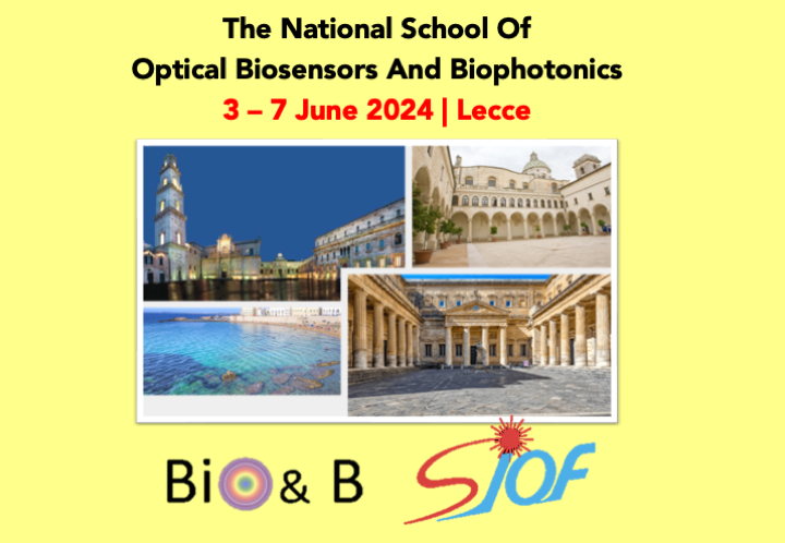 siof_ottica's tweet photo. Next edition of the School of Optical Biosensors and Biophotonics (BiO&B) is fast approaching. Do not miss it! Info: https://t.co/Qq9eXEOKxN
#SIOF #Biosensors #Biophotonics #Optics #Imaging #Photonics #Spectroscopy #Research #Science #Microscopy #LifeSciences https://t.co/DiaT9i3T40