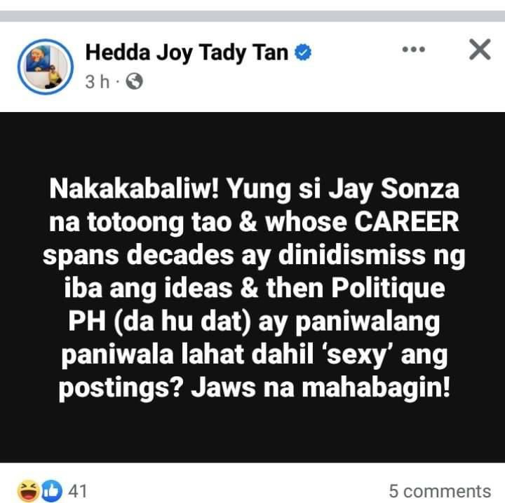 Politique PH tweet media