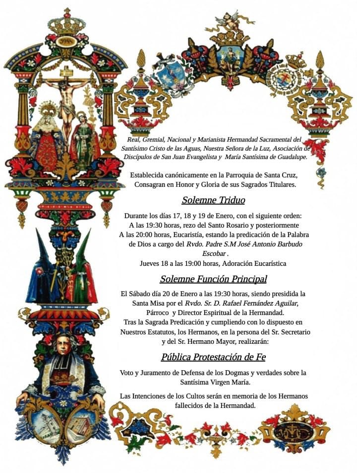 Se inicia la #precuaresma en #Cadiz con los cultos de <a href="/HdadAguasCadiz/">Hdad. Sacramental de las Aguas</a> en la iglesia de Santa Cruz
#yahueleaincieso #CuaresmaCadiz2024 #Cadiz #CofradiasCadiz #SemanaStaCadiz24