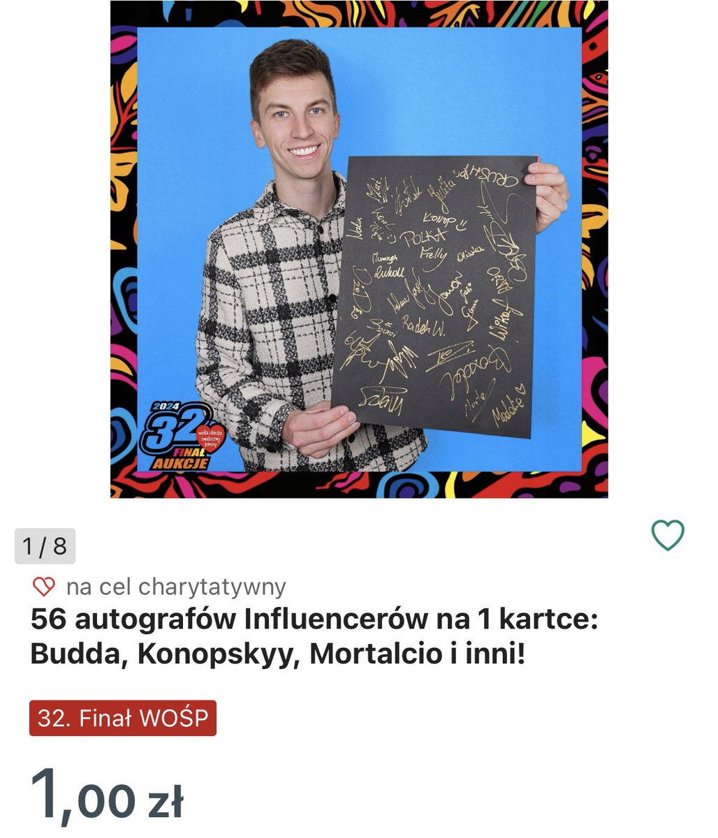 Sitr0x's tweet photo. Aukcja dla WOŚP już jest! ❤️ Dzięki za każdego lajka/RT dla zasięgu 🤚🏼
https://t.co/RX5aZgooWQ https://t.co/XbPowuceCi