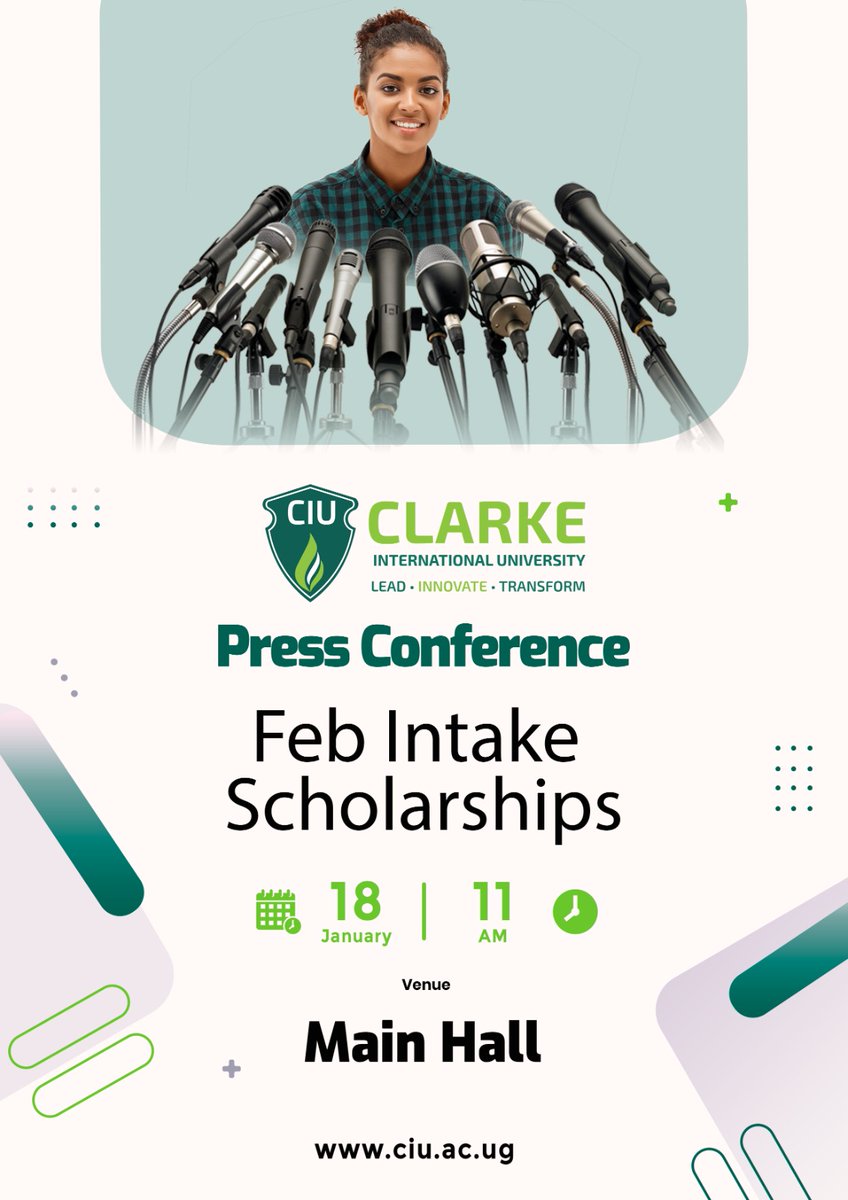 CIUuga's tweet photo. CIU's Feb intake scholarships launch tomorrow! Turn ambition into action with CIU support. #ApplyNow: https://t.co/KPT7YTgFvB. #CIUScholarship #FebIntake #InvestInYourFuturecl https://t.co/0xSV2QCeL4
