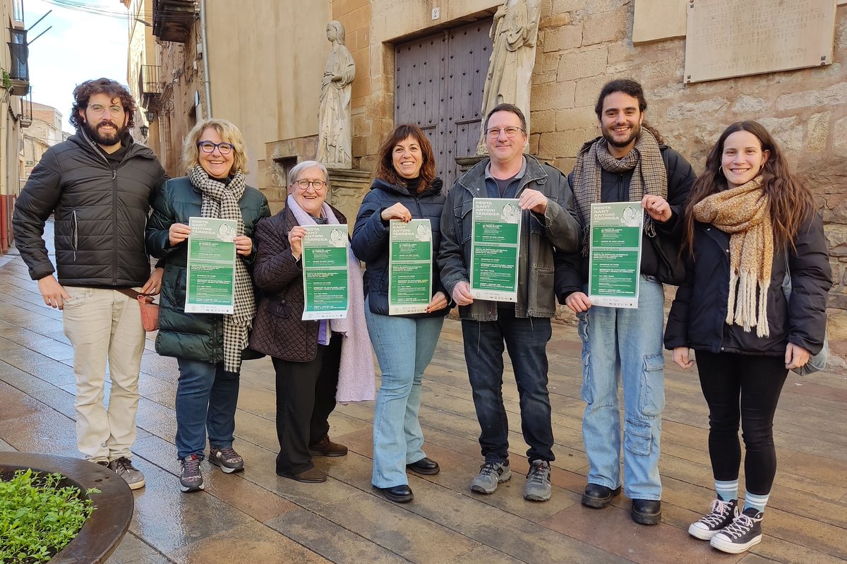 El diumenge 28 de gener Festa dels Tres Tombs de Sant Antoni a #Tàrrega.
Cultura popular, mercat de productes alimentaris, música el mateix diumenge i més activitats prèvies el dissabte 27.
#joproposo consultar tota la informació a l'enllaç tarrega.cat/cultura-partic…