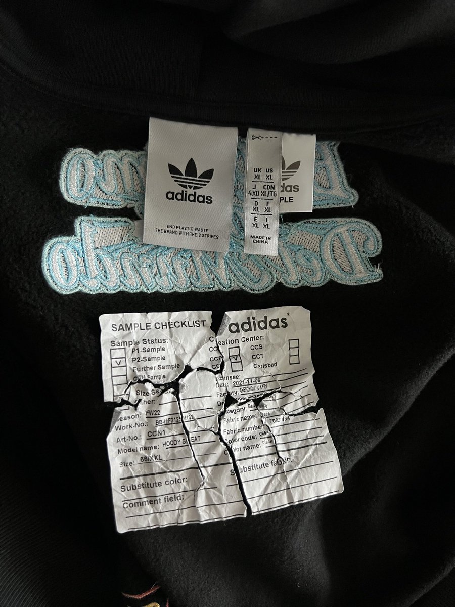 saintbarto's tweet photo. Adidas- BB sample https://t.co/NSkU2lSi0a