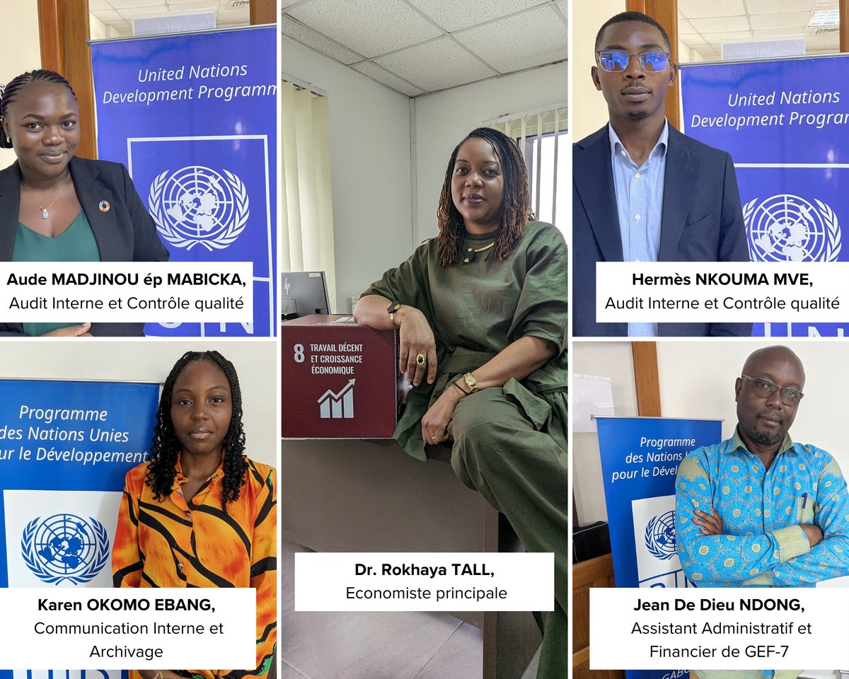 Nouveaux collègues pour le nouvel an 2024. <a href="/UNDPGabon1/">PNUD Gabon</a> renforce son équipe avec 5 nouvelles arrivées pour répondre aux attentes des populations au cours de la transition. 🇬🇦🇺🇳