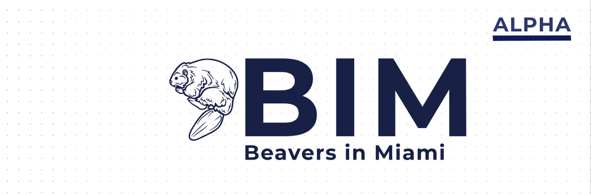 Beavers in Miami | Alpha tweet media