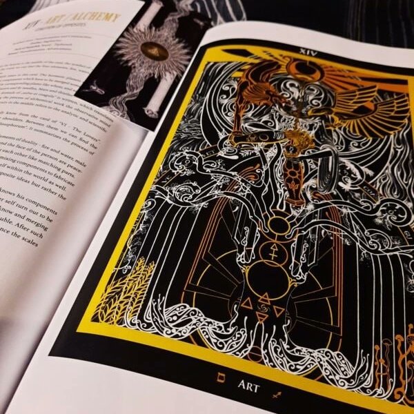 Ina_Auderieth's tweet photo. Only this week: Selling the Tarot &amp; Artbook Hardcover Edition -19% for the price of  EUR 44,00 + shipping

It contains all of the great arcana, the explainations to the cards,  a selection of symbolic art and a selection of the minor arcana.

@ https://t.co/edrecJD4tD or dm me https://t.co/Zk8Omvmw2Z