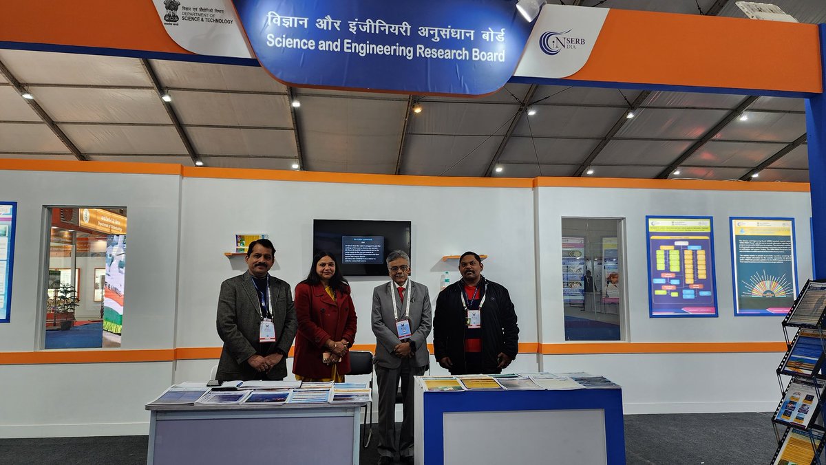 Dr Akhilesh Gupta (@guptaakhilesh63) on Twitter photo Wonderful spending some time with my <a href="/serbonline/">SERB</a> colleagues <a href="/Monika_SERB/">Monika Agarwal</a> n Magesh Kumar at SERB pavallian in <a href="/iisfest/">India International Science Festival</a>. V hav displayed a good no of exhibits, reports n other publications. Do visit n learn how v function n fund research in the country.
<a href="/IndiaDST/">DSTIndia</a> <a href="/karandi65/">Abhay Karandikar</a> Wonderful spending some time with my <a href="/serbonline/">SERB</a> colleagues <a href="/Monika_SERB/">Monika Agarwal</a> n Magesh Kumar at SERB pavallian in <a href="/iisfest/">India International Science Festival</a>. V hav displayed a good no of exhibits, reports n other publications. Do visit n learn how v function n fund research in the country.
<a href="/IndiaDST/">DSTIndia</a> <a href="/karandi65/">Abhay Karandikar</a>