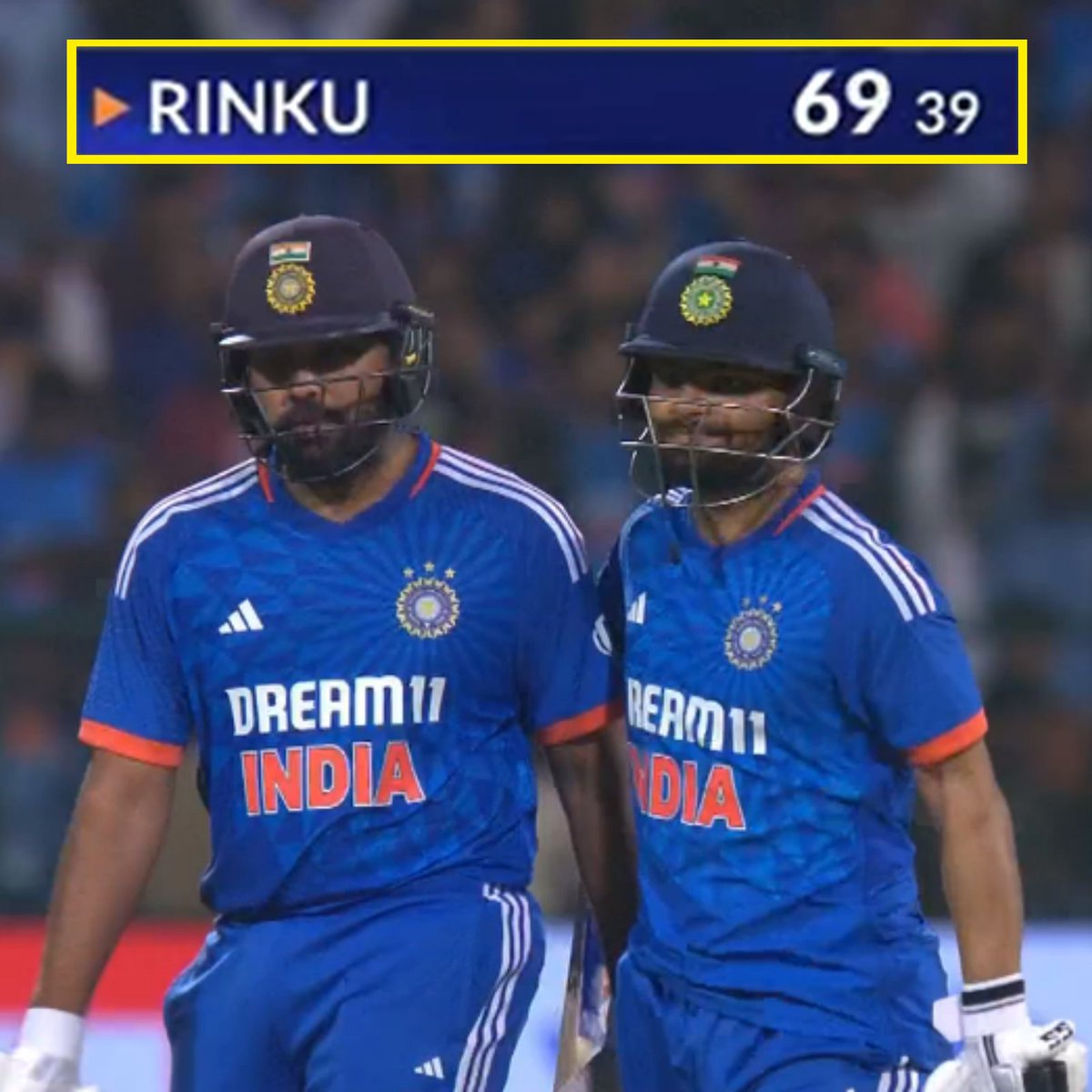 रिंकु सिंह के लिए एक यादगार पारी 👏

📷: Jio Cinema

#RohitSharma #rinkusingh #RinkuSingh #T20Is #INDvAFG #Bengaluru #Cricket #CricTrackerHindi