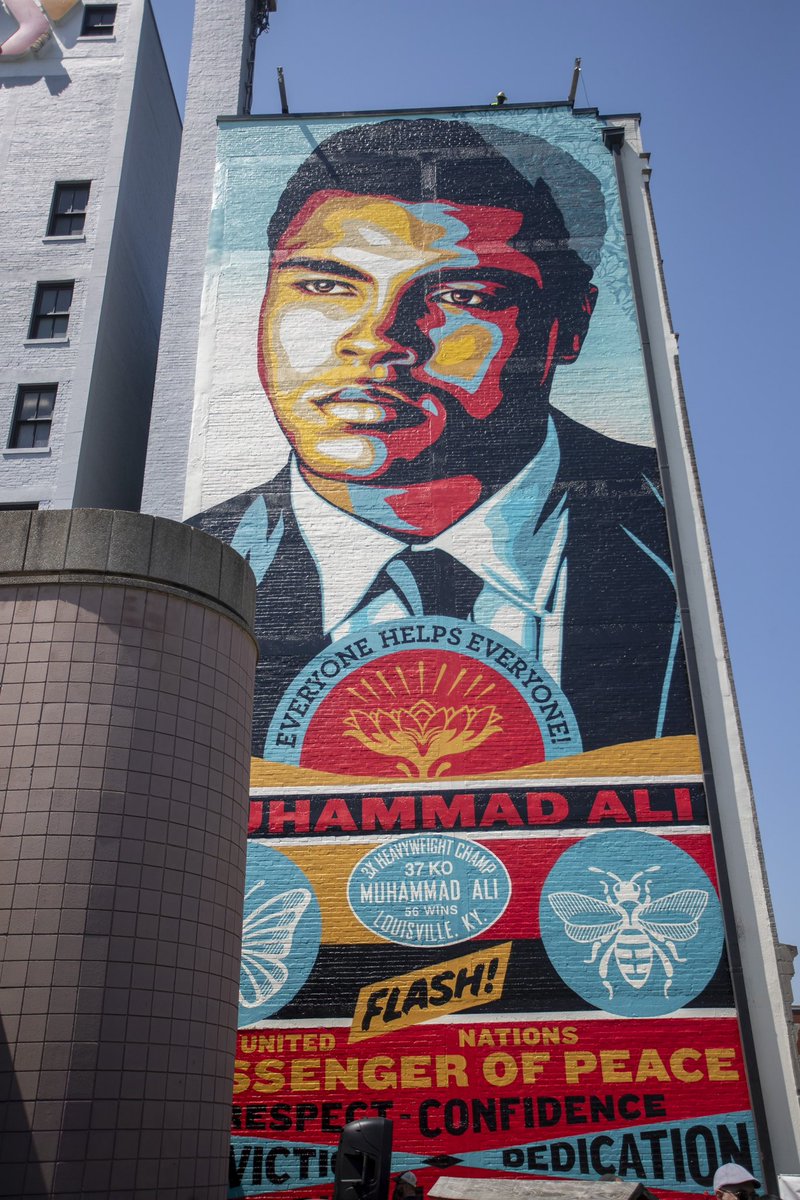 Today we celebrate the greatest - Louisville's own, Muhammad Ali. Born in our city on Jan. 17, 1942, Ali was a world-famous athlete, humanitarian and social activist who made a difference.