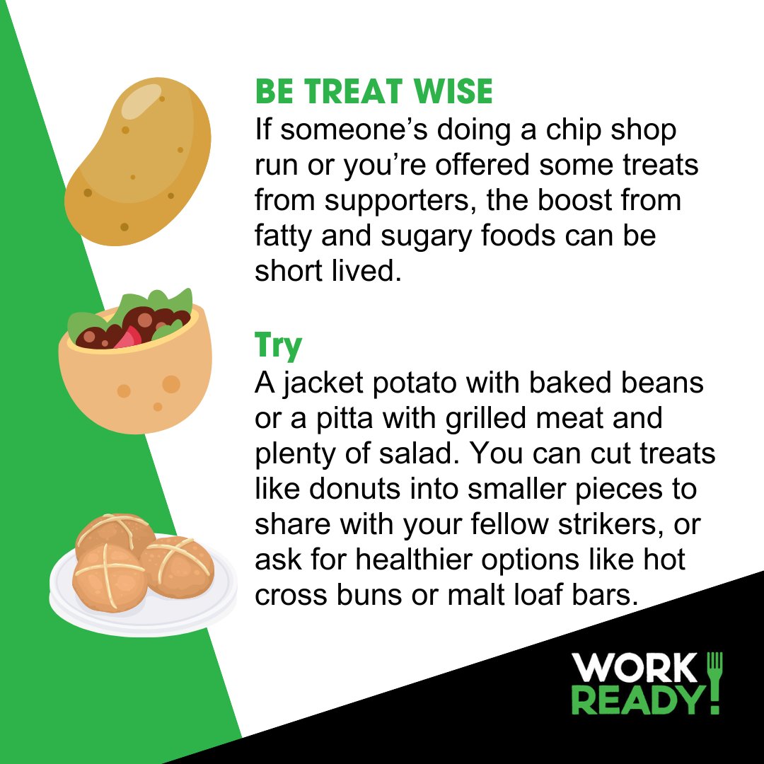 BDA_Dietitians's tweet image. Working in dietetics, we know food is never far from your mind. If you're joining a picket line across Northern Ireland tomorrow, check out this advice on eating well on the day from @BDAWorkReady, and share it with colleagues. Check out our soup recipes: bda.uk.com/food-health/le…