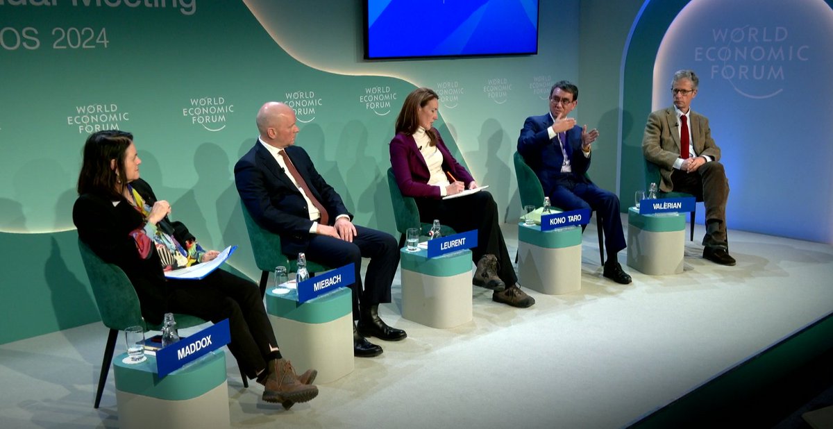 #WEF24 🔴 LIVE FROM DAVOS! Join our Chair @FrancoisValeri3 & - @MiebachMichael @Mastercard's CEO - @HelenaCLeurent, @Consumers_Int's DG - @konotaromp, Japan's Digital Minister & - @bronwenmaddox, CEO of @ChathamHouse. Watch here: anticorru.pt/2Un