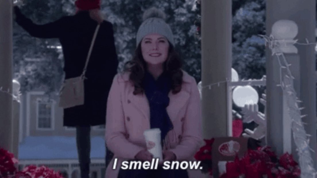 lorelai gilmore &amp; her love for snow ❄️