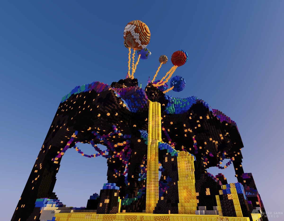 SuperSamaWorld's tweet image. Voici le plot de Orgality : "Vous voici au sein d'une singularité galactique. En ces lieux, l'espace est si comprimé qu'il en résulte une nouvelle  dimension."

#Minecraft #MinecraftBuilds #minecraftservers #supersamaworld #SSW