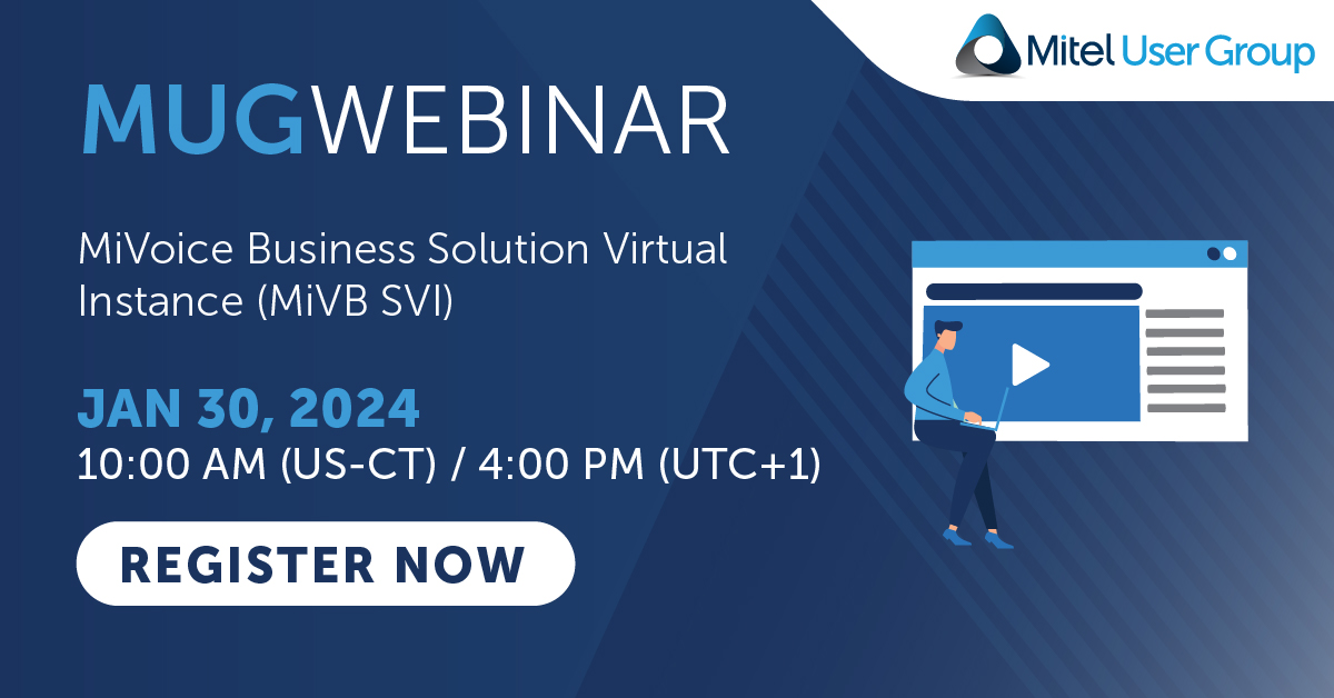 Mitel User Group tweet media