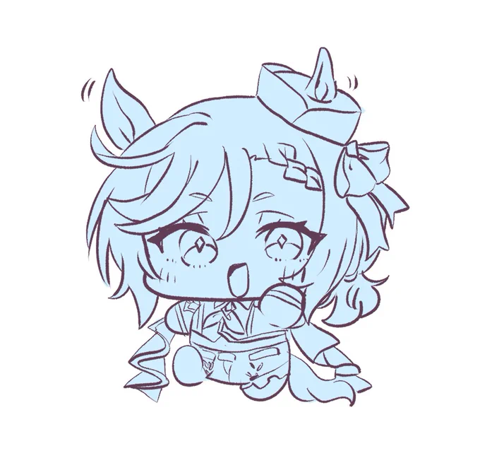 # リプきたキャラを持てる限りの力を使って可愛い絵柄とかっこいい絵柄で描きわけるヴェニュスパークさん描きました!!リクエストありがとう格好良い絵むずかしい... 