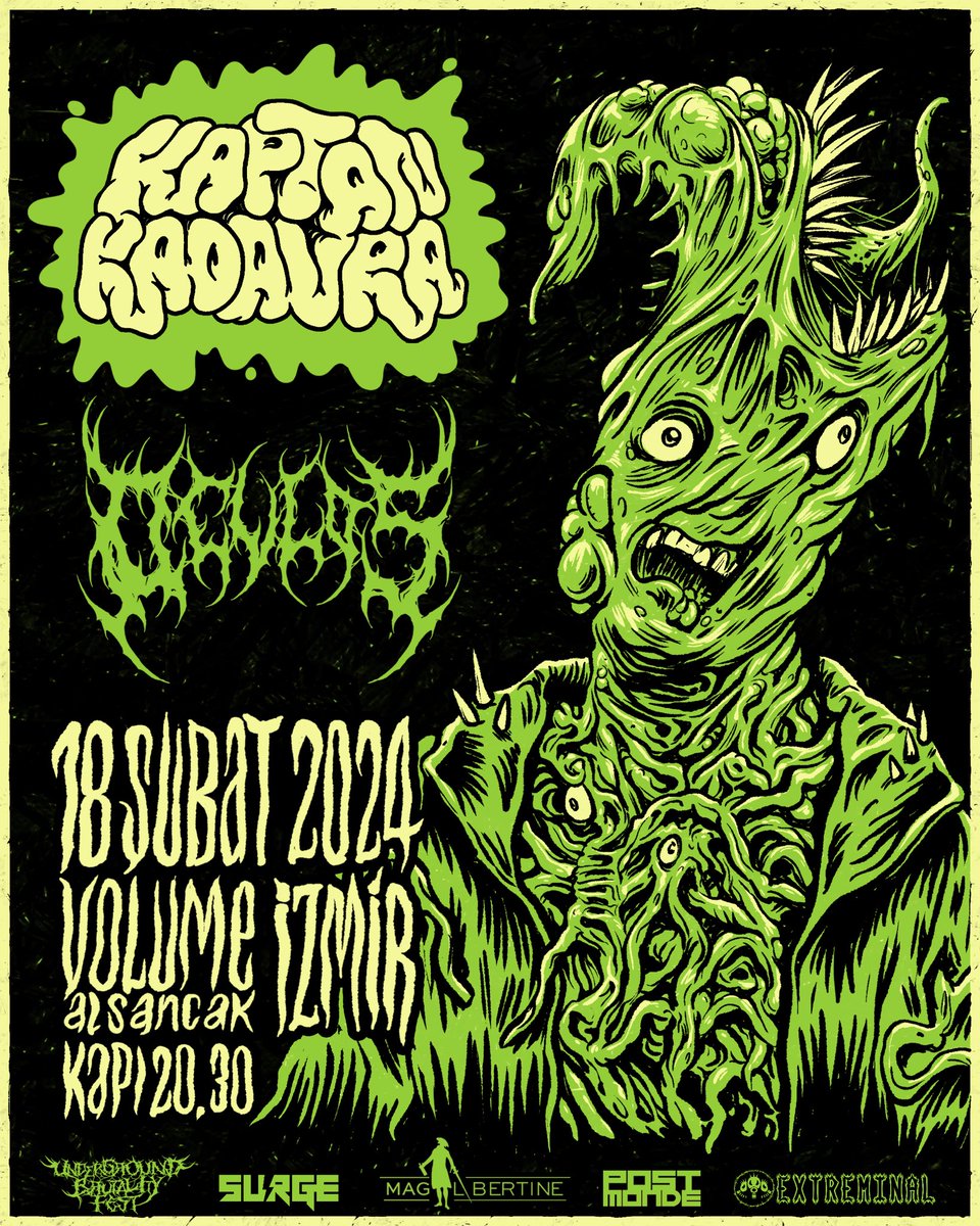 İZMİR 🤝 Biz

Tüm sert müzik halkını bu iddialı geceye davet ediyoruz. Sizleri çok özledik. Dostlar Oculos ile 2 yıl aradan sonra İzmir’deyiz. 

Biletler yalnızca kapıda nakit satılacak. 
Mekan <a href="/volumealsancak/">volume alsancak</a> 
Afiş: <a href="/gurkangurler_/">Gürkan Gürler</a>