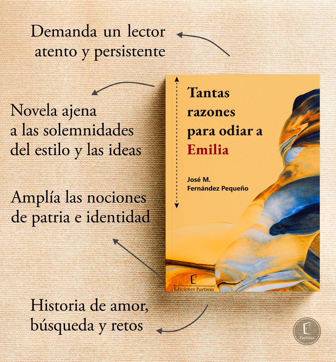 Te invitamos a que descubras por qué hay tantas razones para leer este libro de José M. Fernández Pequeño.

Link de compra: a.co/d/5Rx53WI

#tantasrazonesparaodiaraemilia
#fernándezpequeño #narrativacubanacontemporánea
#escritorescubanos #librosrecomendados