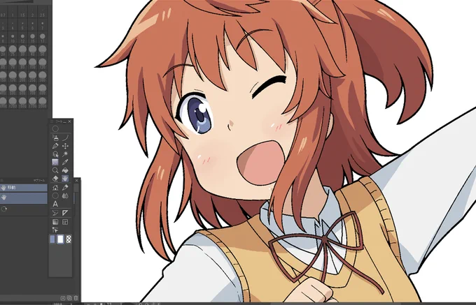 7割ほど完成 24日に載せるのでお見せするのは一旦ここまで おやす～ 