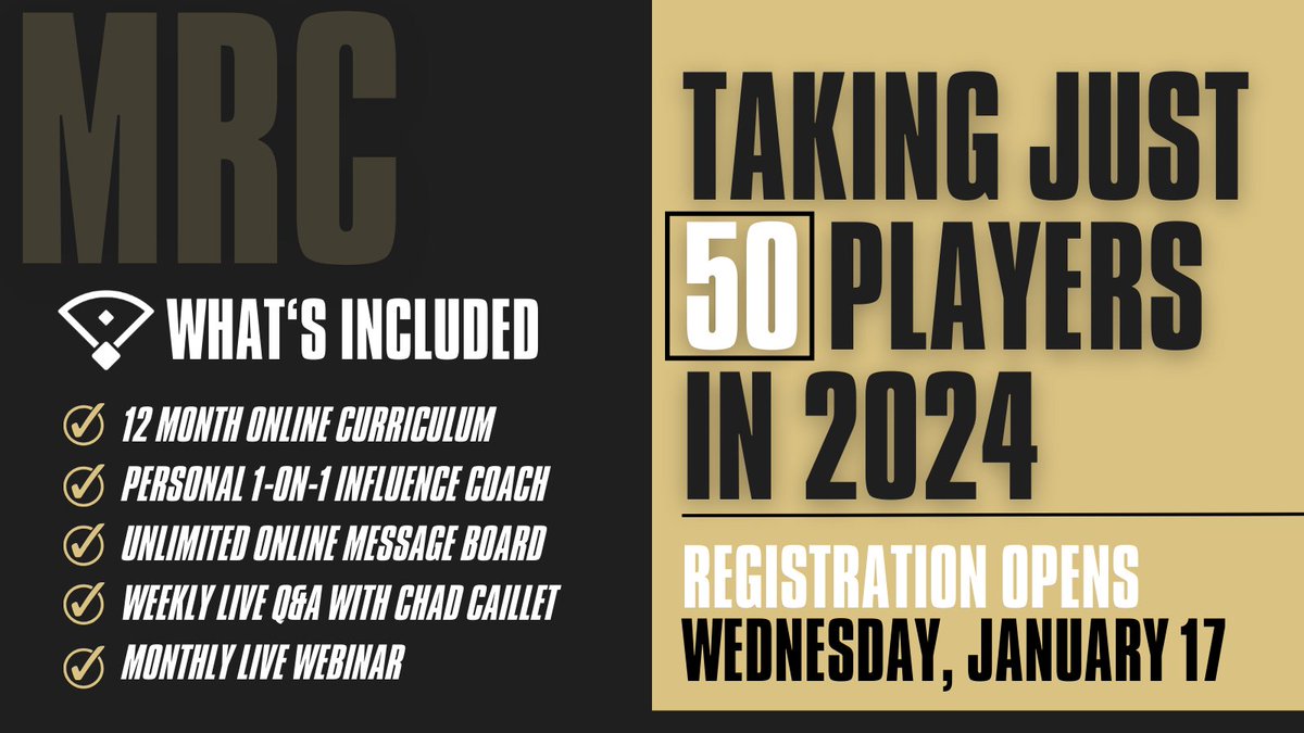 2Dsportsbsb's tweet image. REGISTRATION OPENING SOON... 👀

Registration launches at 6pm. Only taking 50 Players.

Yes... just 50 players.

Be ready to #OwnYourProcess