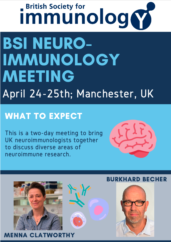 BSI Neuroimmunology Affinity Group tweet media