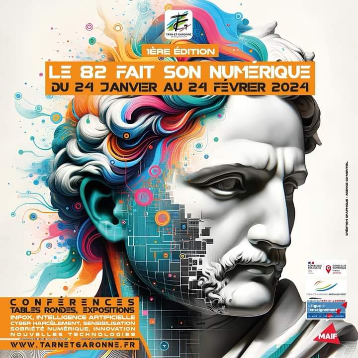 Info Jeunes participe au " 82 fait son numérique" organisé par <a href="/tarnetgaronne82/">Département de Tarn-et-Garonne</a> . Des animations et ateliers seront proposés à  Montech mais également sur tout le département : tarnetgaronne.fr/le-82-fait-son…
#le82faitsonnumérique
#acteursdunumérique82
#inclusionnumérique