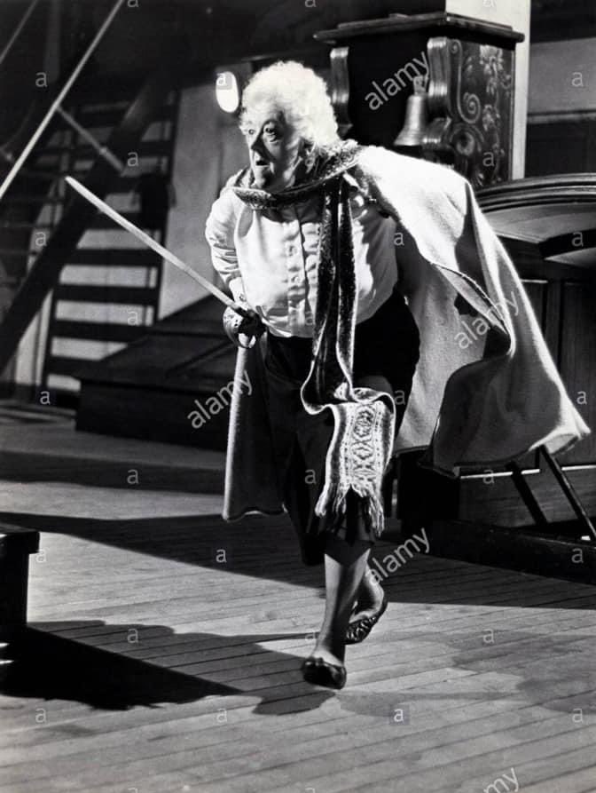 #MargaretRutherford taking fencing lessons so she could do every shot of the sword fight at the end of Murder Ahoy herself. No stunt doubles. She was 72.