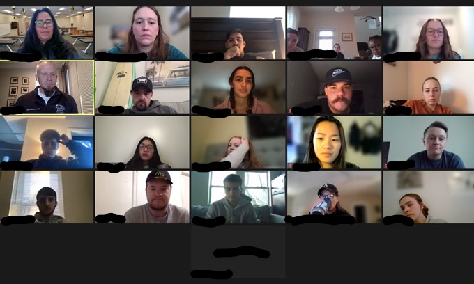 App State AT Program (@appstateatp) on Twitter photo 2 degree temps w/ wind chills well below 0? The learning doesn't stop! Glad to have Dr. Bullers <a href="/AppOrthoDrChris/">Christopher Bullers, MD</a> join us via Zoom to chat with our students about the athletic trainer and team physician relationship
@apportho
#AppStateMSAT
<a href="/bchsappstate/">BCHS@appstate</a>
#TakingHealthtoNewHeights 2 degree temps w/ wind chills well below 0? The learning doesn't stop! Glad to have Dr. Bullers <a href="/AppOrthoDrChris/">Christopher Bullers, MD</a> join us via Zoom to chat with our students about the athletic trainer and team physician relationship
@apportho
#AppStateMSAT
<a href="/bchsappstate/">BCHS@appstate</a>
#TakingHealthtoNewHeights