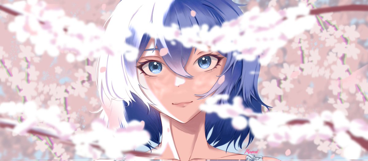 🌸

#イラスト #digitalart #digitalpainting #illustration #illustrationart #AnimeArt #cherry