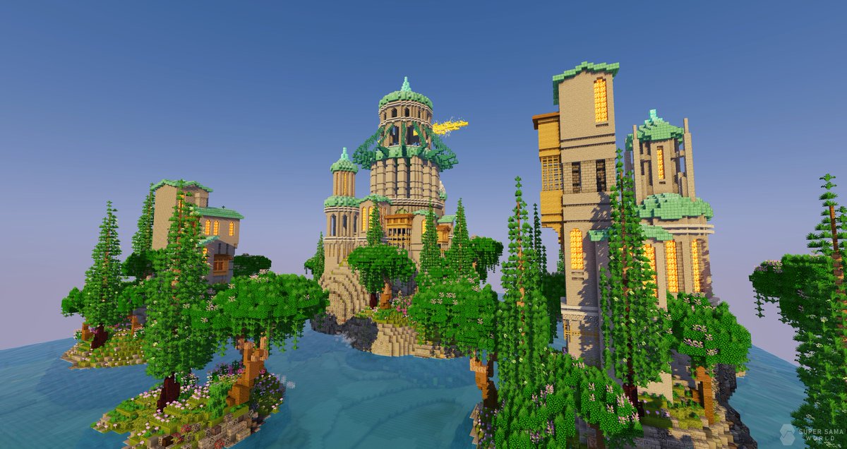 SuperSamaWorld's tweet image. Voici le plot de Thorid4n : Royaume fantastique sur des îles

#Minecraft #MinecraftBuilds #minecraftservers #supersamaworld #SSW