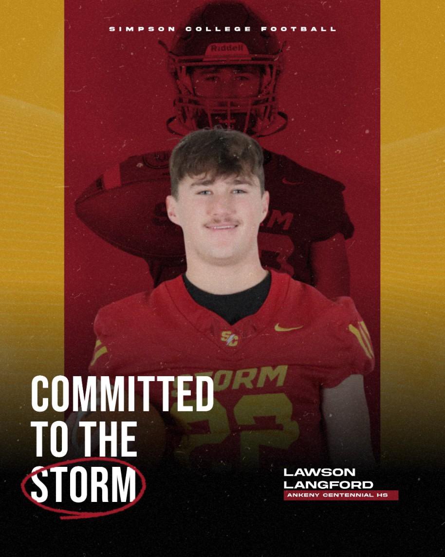 Im excited to announce I am committing to <a href="/scstormfootball/">Simpson Football ⚡️</a> thank you coach <a href="/ReedHoskins/">Reed Hoskins</a> for making this decision easy! #rollstorm